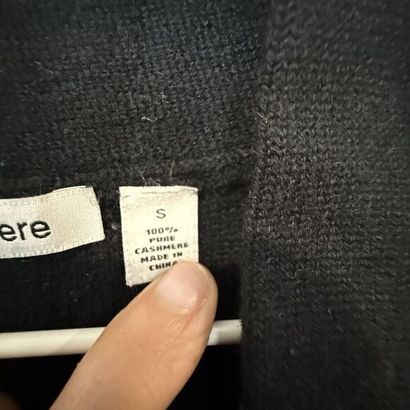 Autumn 100% Cashmere Women’s V-Neck Button Front Cardigan Size Small 1642 - Picture 5 of 7